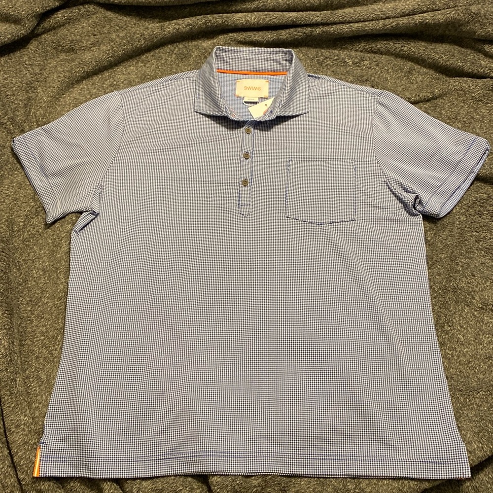 Swims short sleeve polo size XL